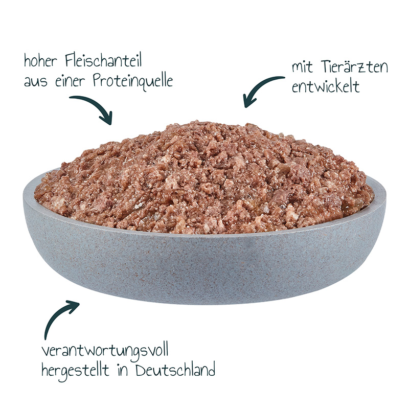 Primox - Katzenfutter Wild pur 6x200g - 6 x 200 g - 9