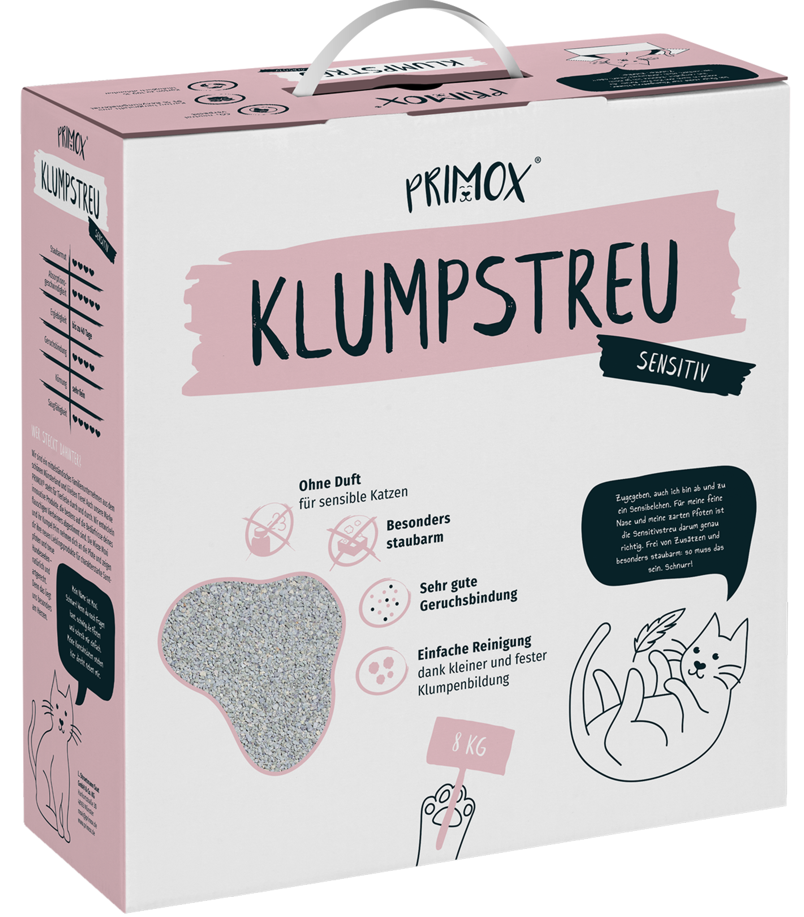 Katzenstreu Sensitiv 8 kg