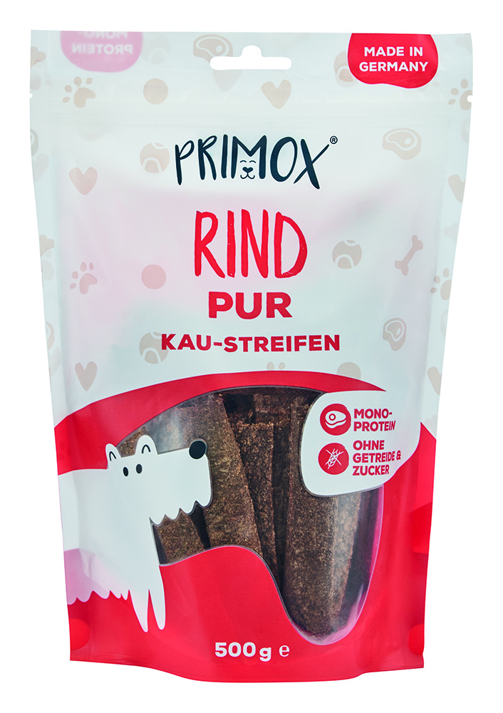 Kaustreifen Rind pur 500g