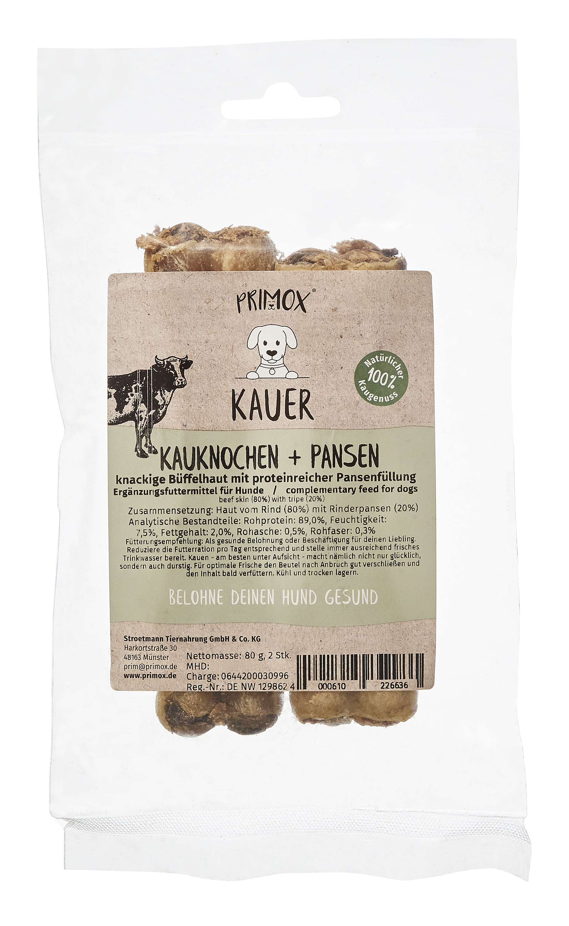 Primox - Kausnacks für Hunde - Protein-Paket - 7