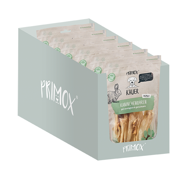 Primox - Kaninchenohren 100g - 1 x 100 g - 3