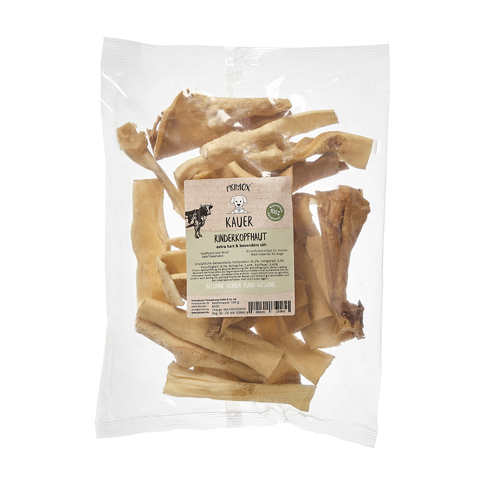 Rinderkopfhaut 500g