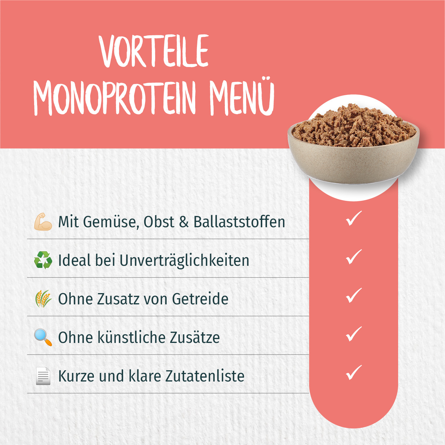 Primox - Hunde Nassfutter MENÜ mit Pute 6 x 400g - 6 x 400 g - 6
