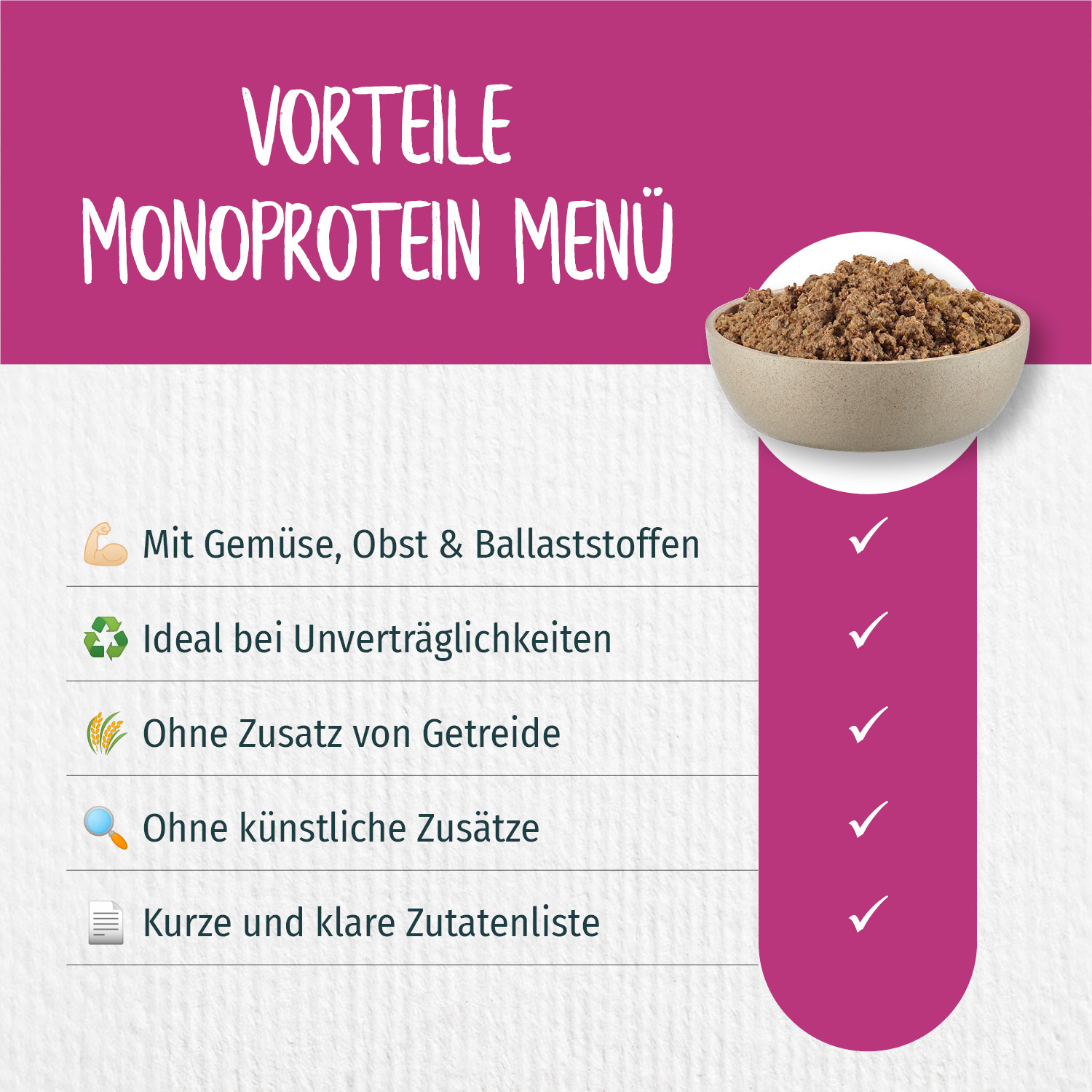 Primox - Hunde Nassfutter MENÜ mit Pferd 6 x 400G - 6 x 400 g - 4