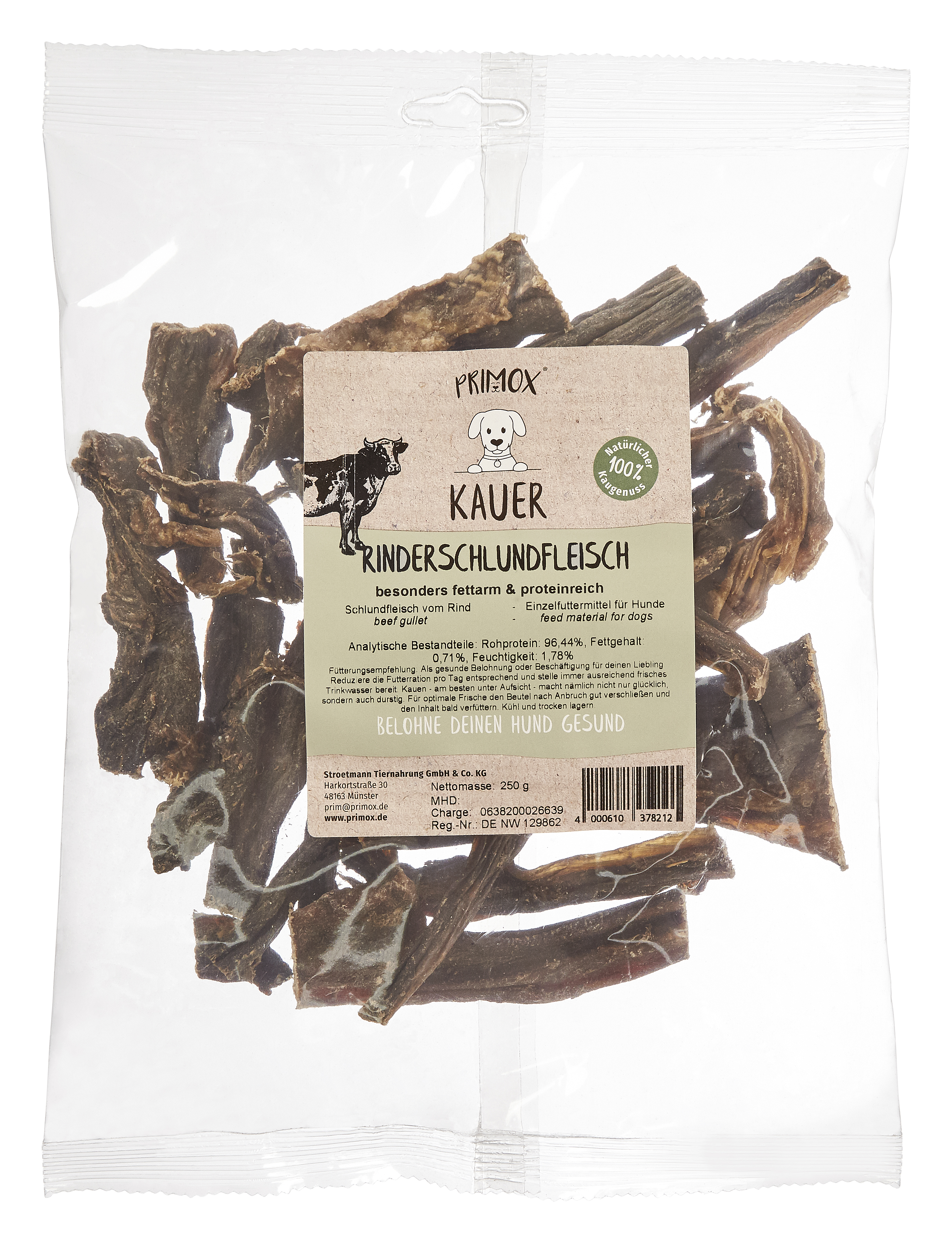 Primox - Fettarme Kausnacks für Hunde - 1 x 1,075 kg - 4