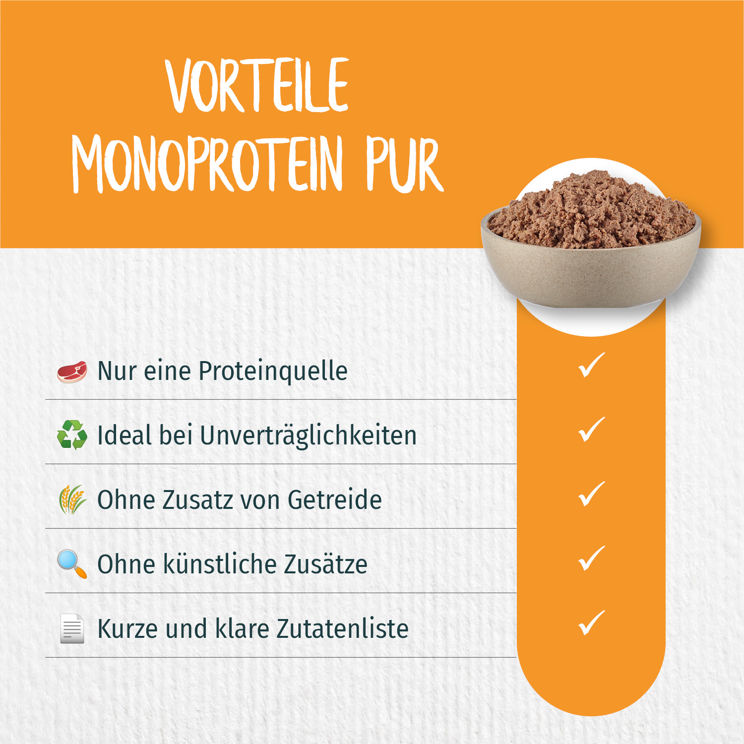 Primox - Hunde Nassfutter Huhn PUR 6 x 400G - 6 x 400 g - 5