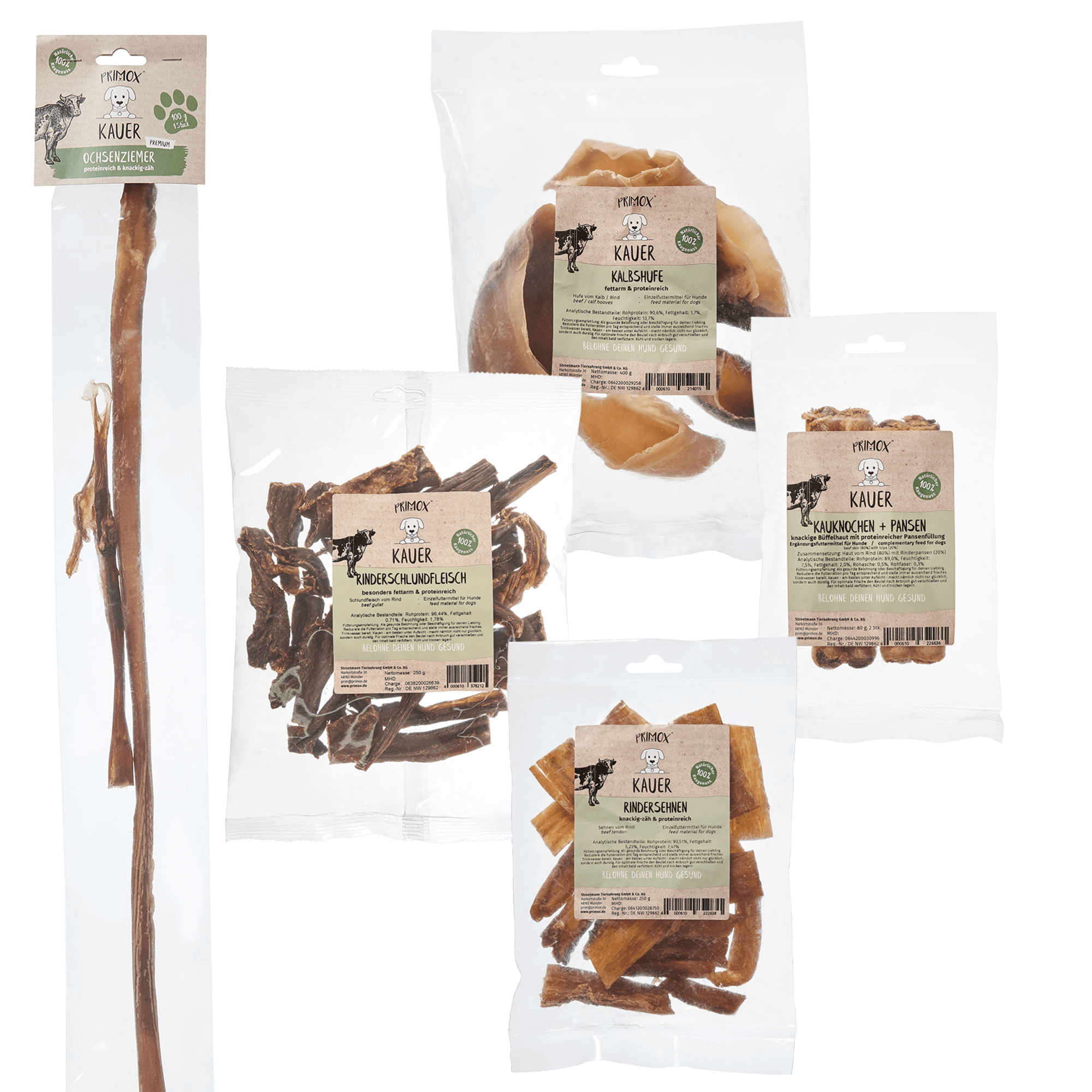 Kausnacks für Hunde - Protein-Paket