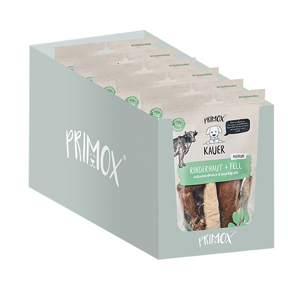 Primox - Rinderhaut mit Fell 250g - 1 x 250 g - 2