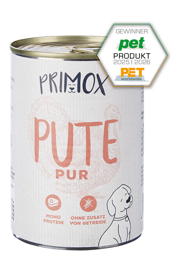 Hunde Nassfutter Pute PUR 6 x 400G