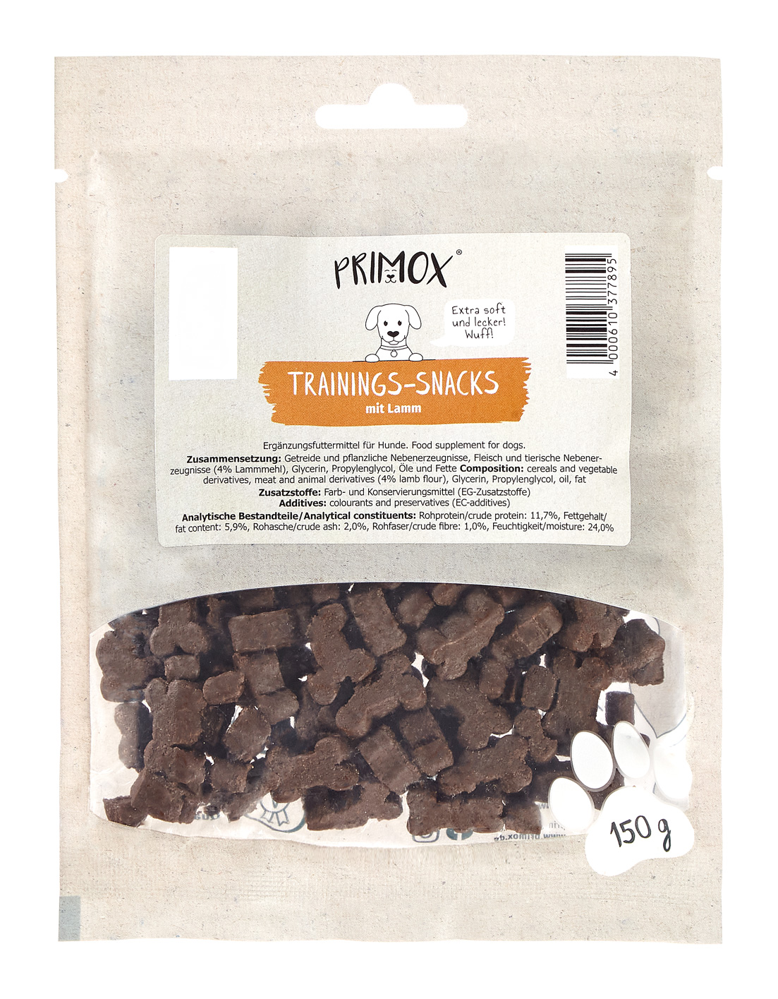 Trainingssnack mit Lamm 150g